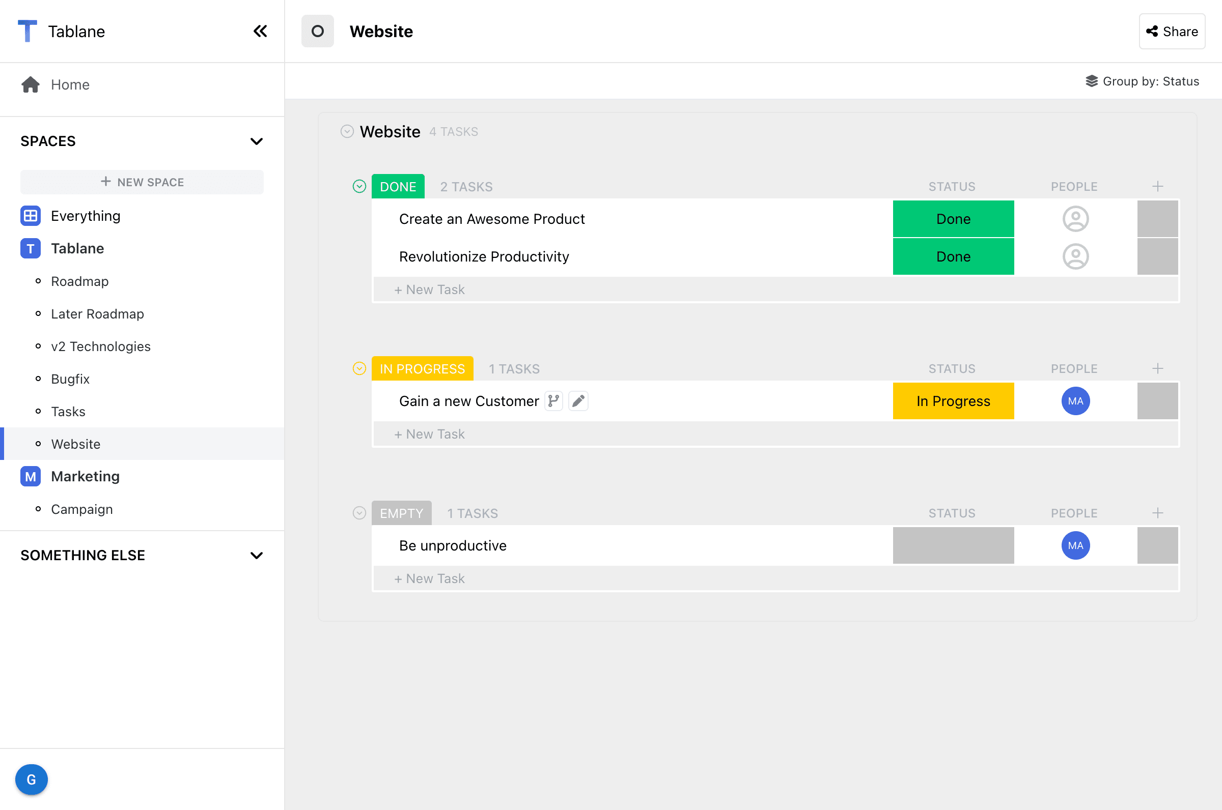 tablane product icon
